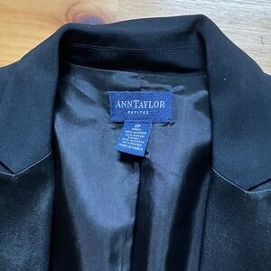Ann Taylor Classic Tuxedo Black Jacket